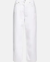 AGOLDE Jeans Dara a gamba larga Bianco