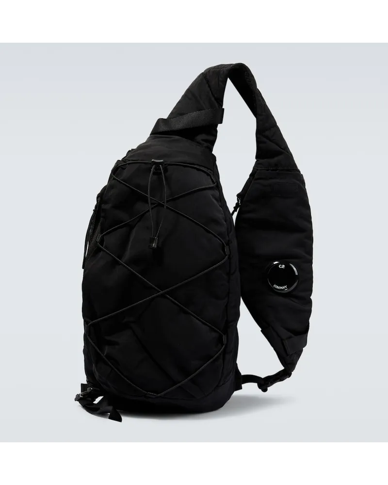 C.P. Company Zaino Nylon B a tracolla Nero