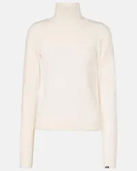 extreme cashmere Pullover Audrey in misto cashmere Bianco