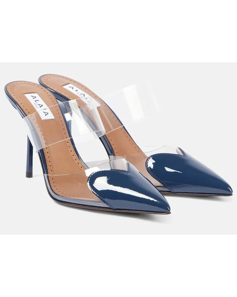 Alaïa Alaïa Mules Le Cœur 90 Blu