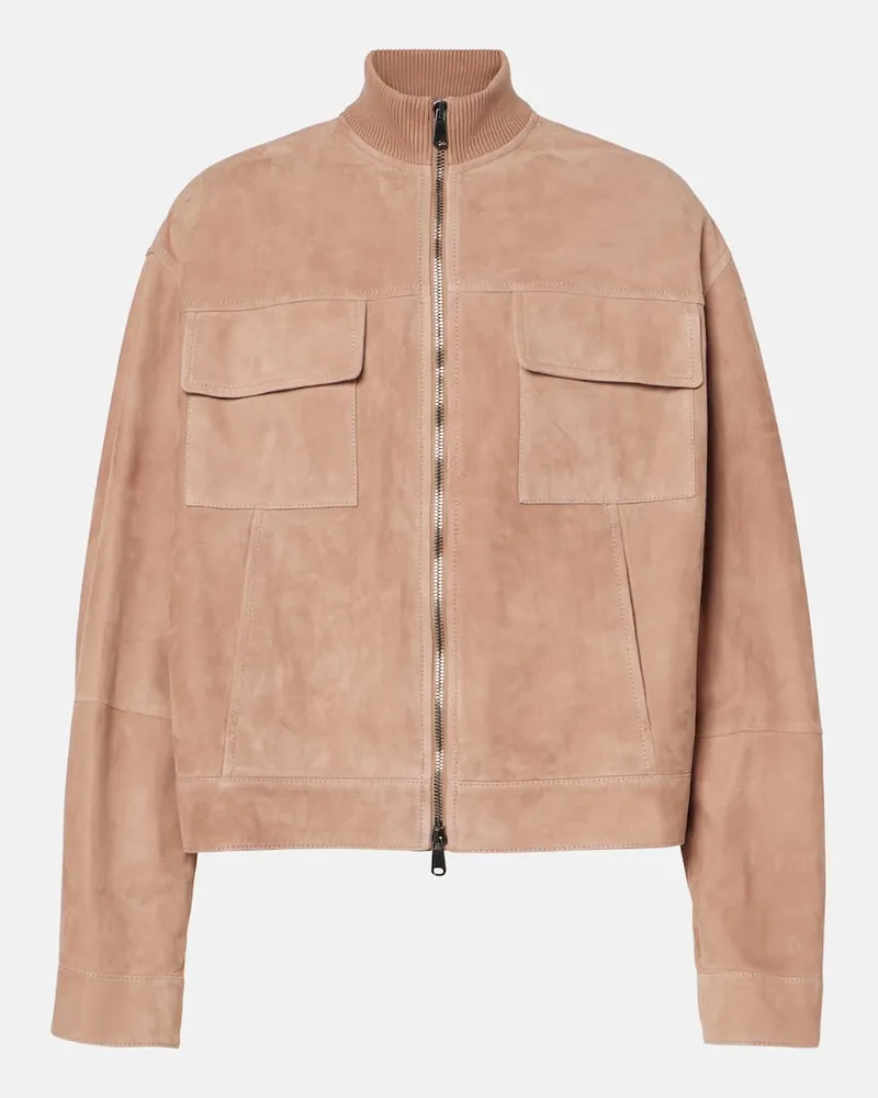 Brunello Cucinelli Giacca in pelle Marrone