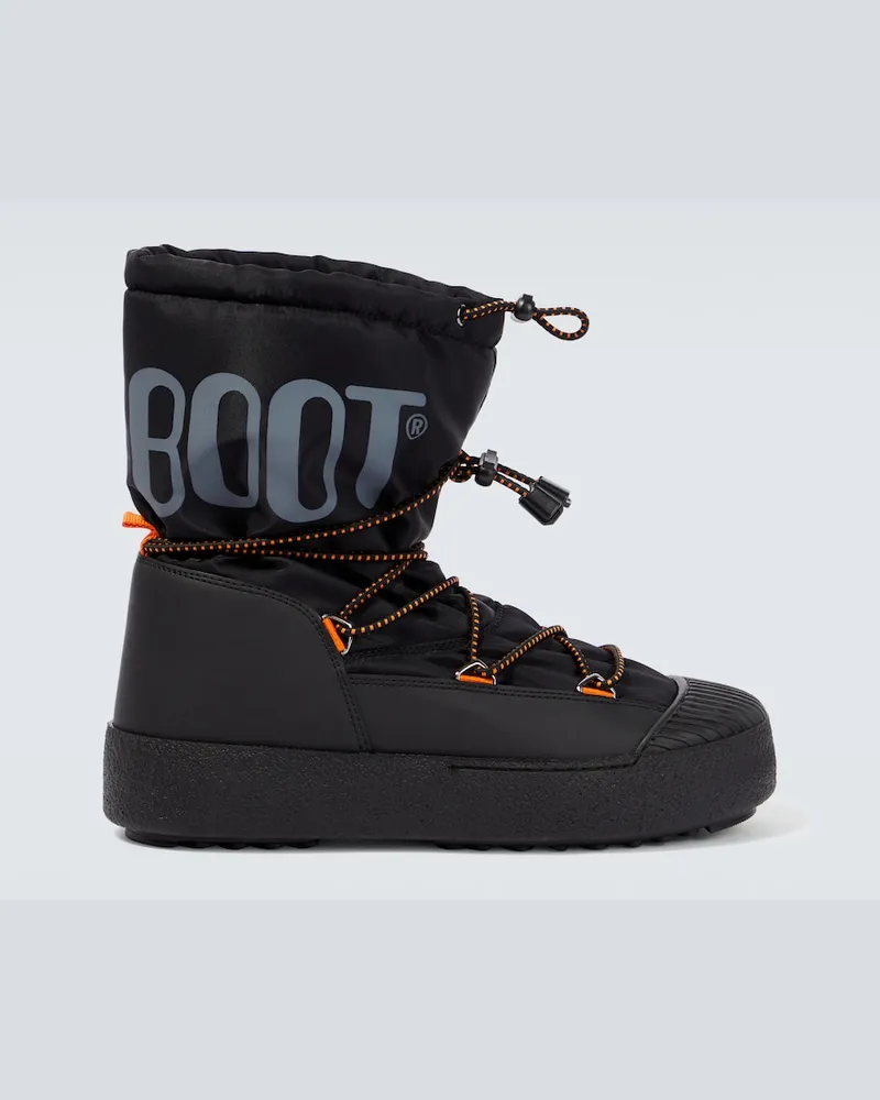 Moon Boot Stivali doposcì con logo Multicolore