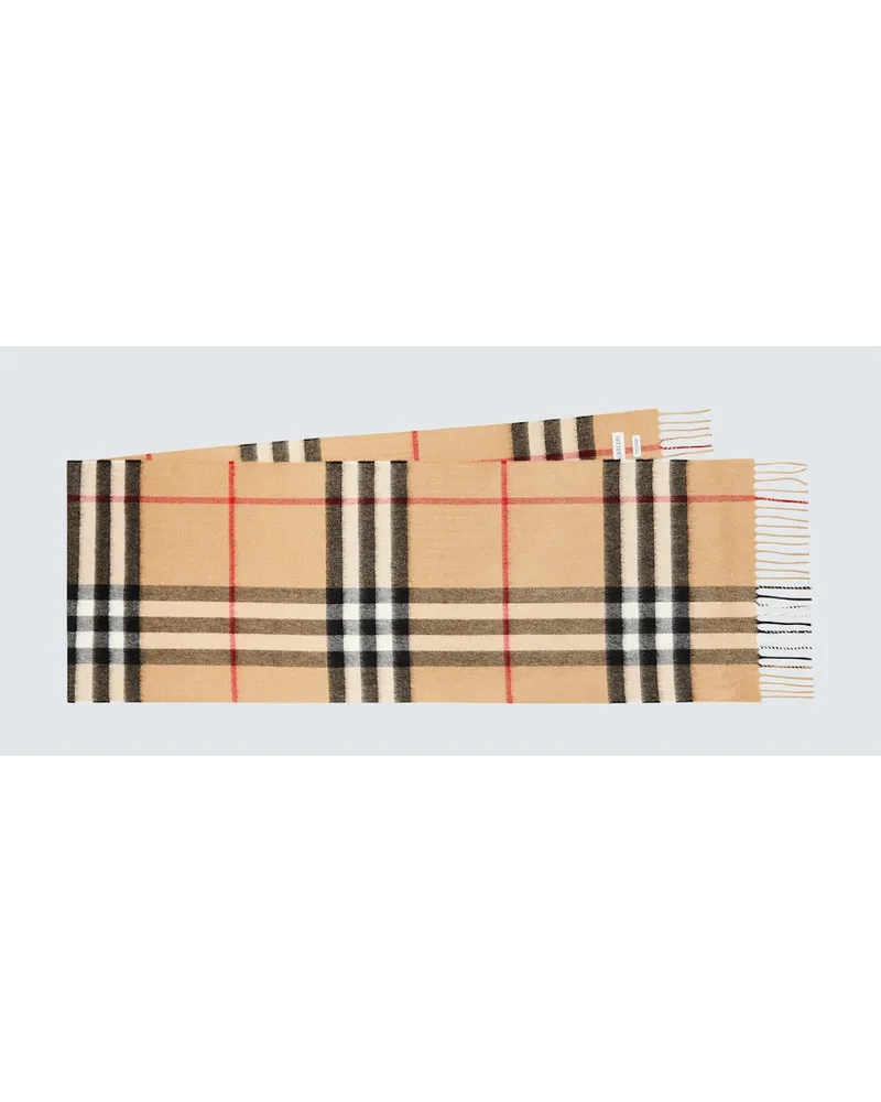 Burberry Sciarpa in cashmere Beige