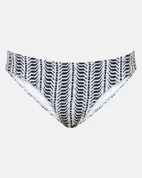 Heidi Klein Slip bikini Indigo Urchin a vita bassa Multicolore