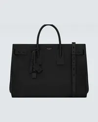 Saint Laurent Borsa Sac De Jour Large in pelle Nero