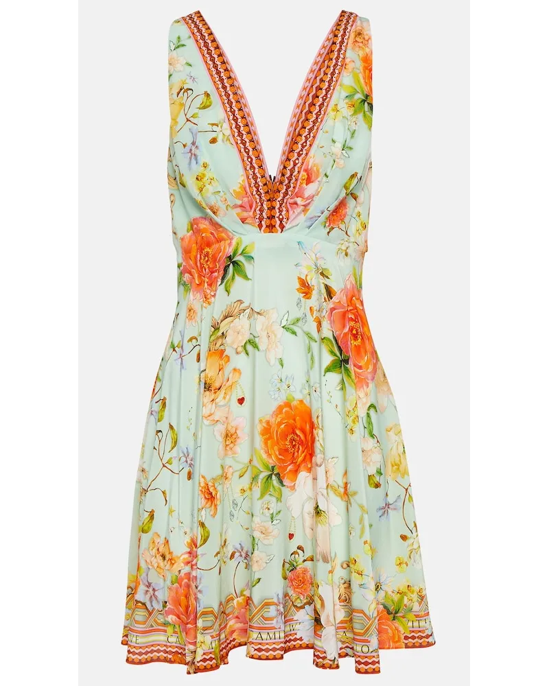Camilla Miniabito in seta Multicolore
