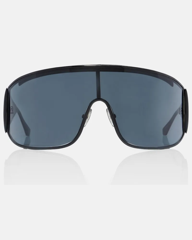 Loewe Occhiali da sole Speed con logo Nero