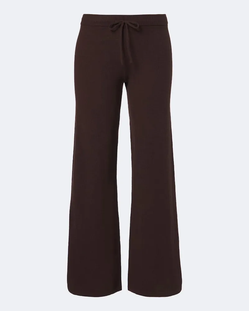The Upside Pantaloni Coco Amelie in misto cashmere Marrone