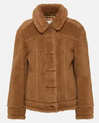 Max Mara Giacca Tteddino Marrone