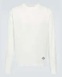 Bottega Veneta T-shirt in jersey di cotone Bianco