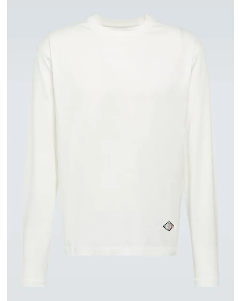 Bottega Veneta T-shirt in jersey di cotone Bianco