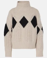 Altuzarra Pullover Grady in lana a trecce Bianco