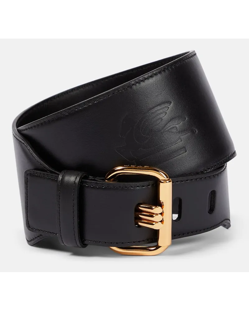 Etro Cintura in pelle Nero