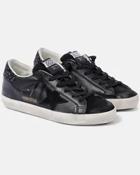 Golden Goose Sneakers Super-Star in pelle Nero