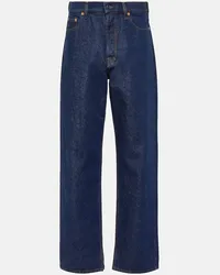 Gucci Jeans a gamba larga e vita bassa Blu