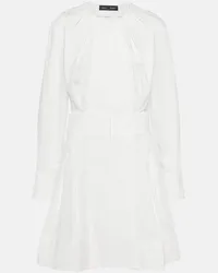 Proenza Schouler Miniabito Eileen in popeline di cotone Bianco