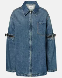 COPERNI Giacca camicia di jeans oversize Blu