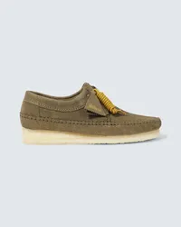 Clarks Sneakers Weaver in suede Neutro