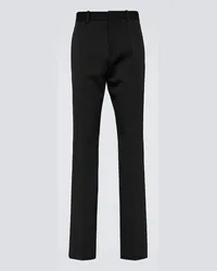 Jil Sander Pantaloni slim in lana Nero