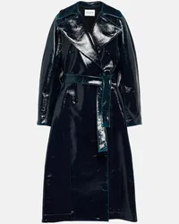 Alaïa Alaïa Trench in misto lana Blu