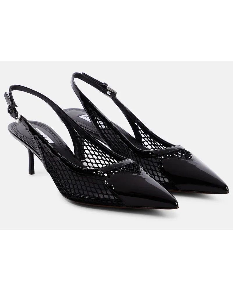 Alaïa AlaÃ¯a Pumps slingback in vernice Nero