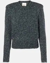 Isabel Marant Pullover Kalogb con scollo bardot Grigio