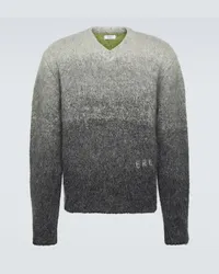 ERL Pullover con stampa Grigio