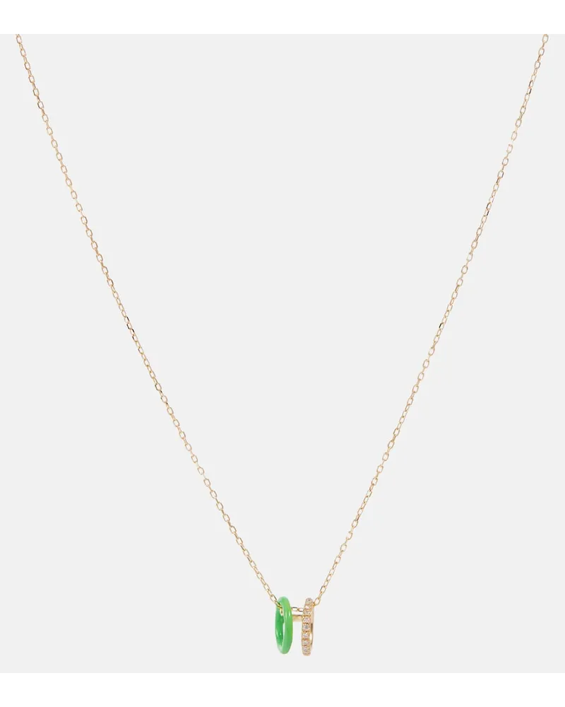 PERSEE PersÃ©e Collana in oro 18kt con diamanti Oro