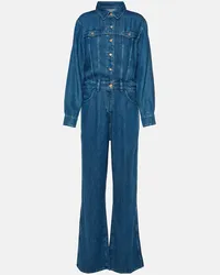 7 for all mankind Jumpsuit Western di jeans Blu