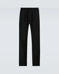 Derek Rose Pantaloni Basel in jersey Nero