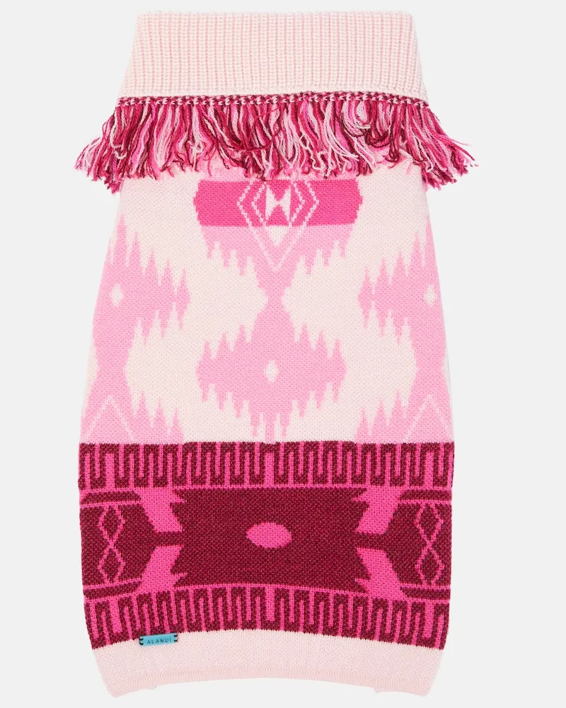 Alanui x Poldo Dog Couture - Maglione per cani Multicolore