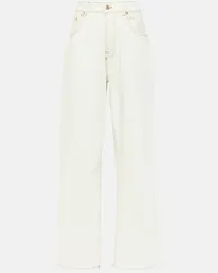 Jacquemus Jeans a gamba larga Le de-Nîmes Large Bianco