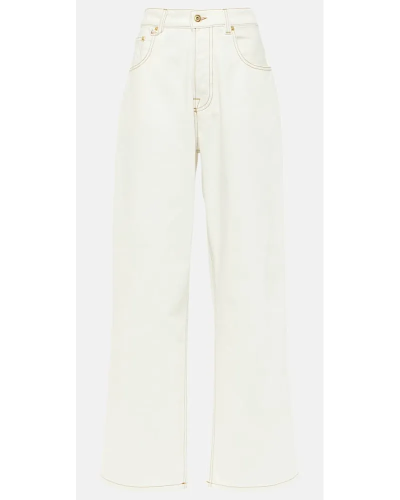 Jacquemus Jeans a gamba larga Le de-NÃ®mes Large Bianco