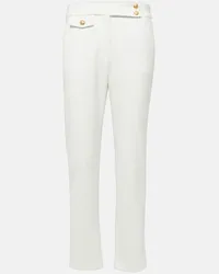 Veronica Beard Pantaloni slim cropped Renzo Bianco