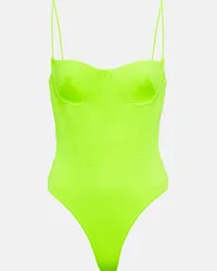 Alex Perry Body Carsen stile corsetto Verde