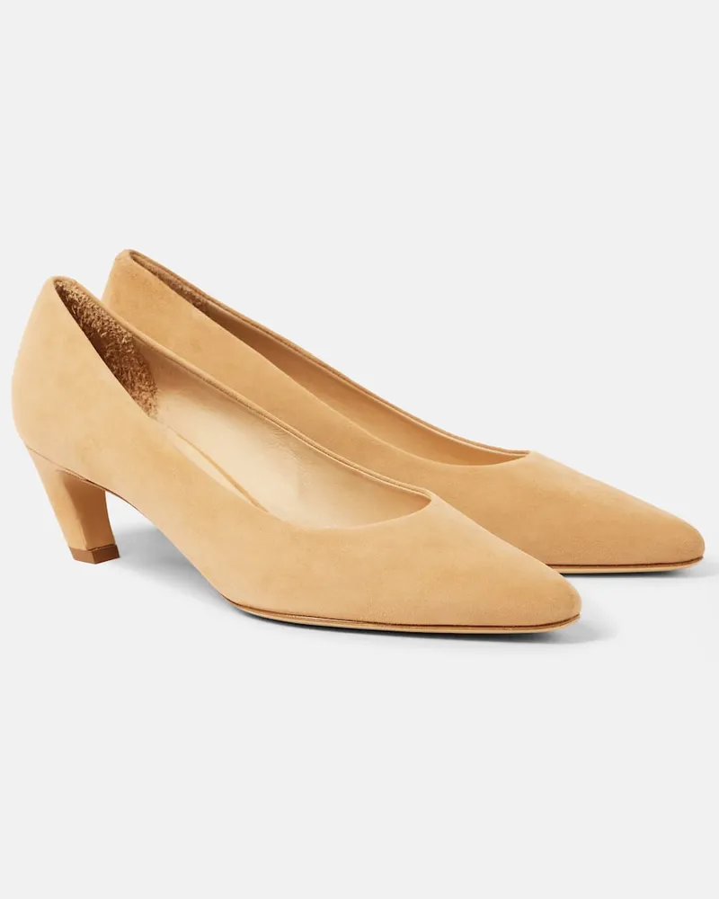 Gabriela Hearst Pumps Peggy 50 in suede Beige