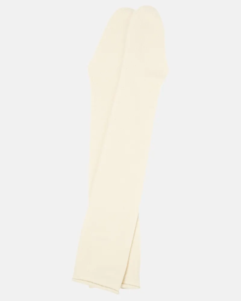 The Row Guanti Chopo in cashmere Beige