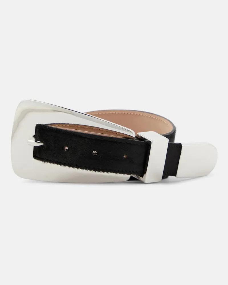 KHAITE Cintura Lucca in pelle Nero