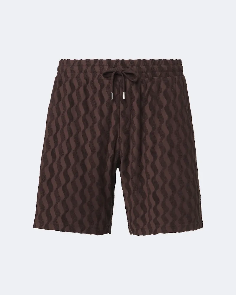 Frescobol Carioca Shorts in misto cotone Marrone