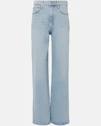 AGOLDE Jeans regular Harper a vita media Blu