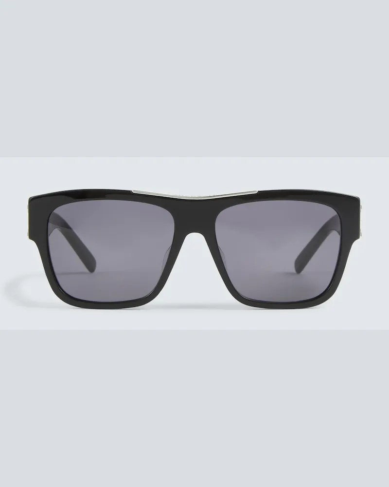 Givenchy Occhiali da sole squadrati 4G Nero