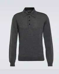 Tom Ford Polo in lana Grigio