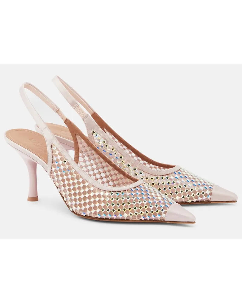Malone Souliers Pumps slingback Vesper 70 Beige