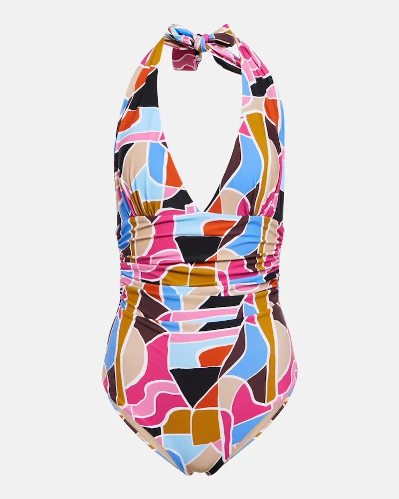 Rebecca Vallance Costume intero La Reve con stampa Multicolore