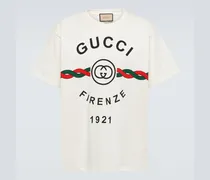 T-shirt Gucci Firenze 1921 in cotone