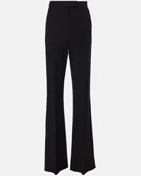 Max Mara Pantaloni regular Norcia in jersey Nero