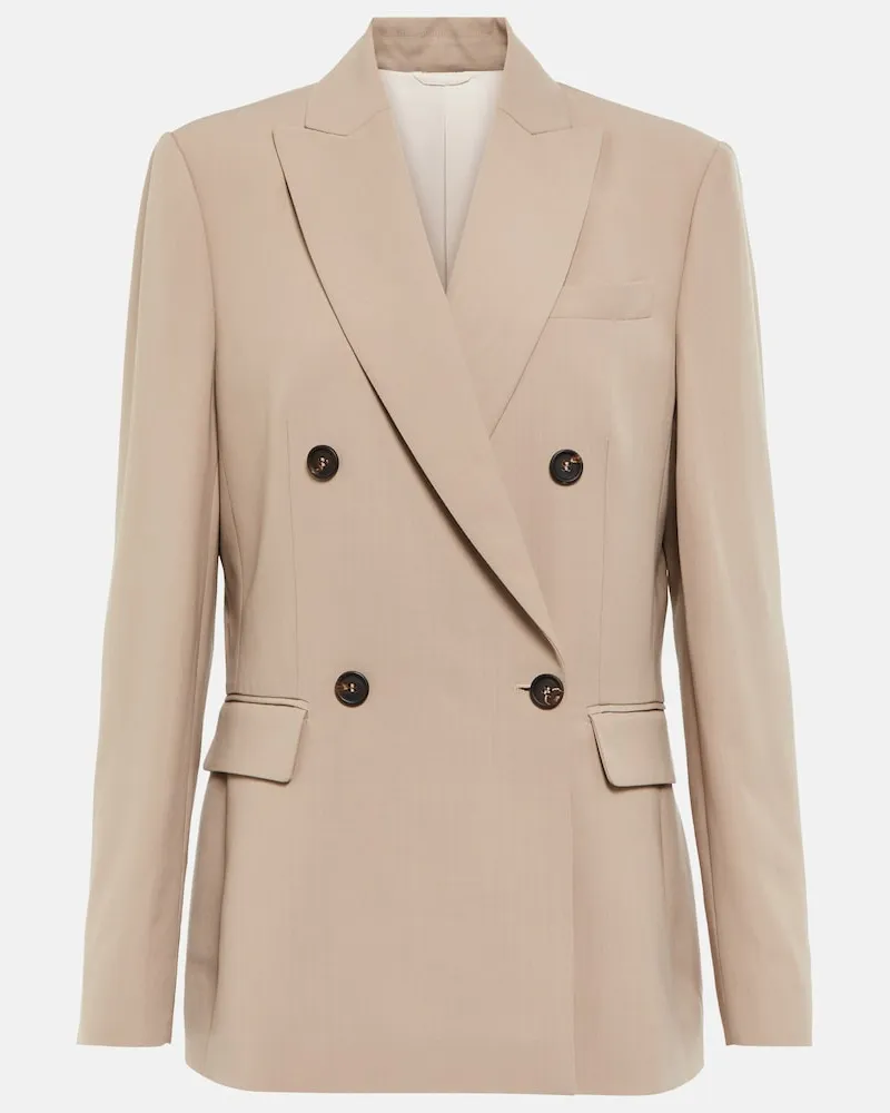 Brunello Cucinelli Blazer doppiopetto Beige