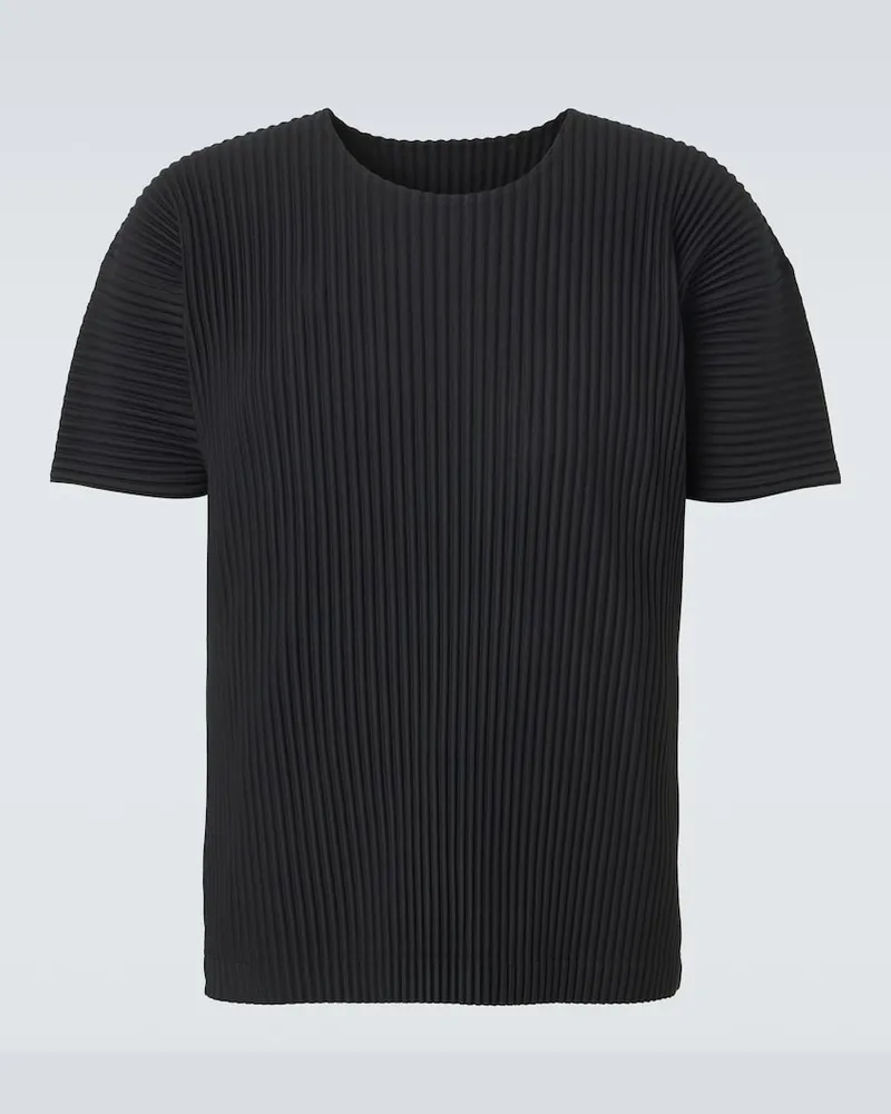 Issey Miyake Homme PlissÃ© Issey Miyake T-shirt Basics plissÃ Nero
