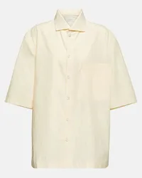 Christophe Lemaire Camicia oversize in cotone Neutro