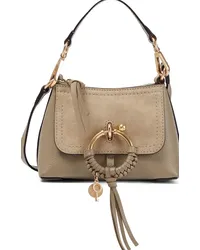 See by Chloé See By Chloé Borsa Joan Mini in pelle Grigio